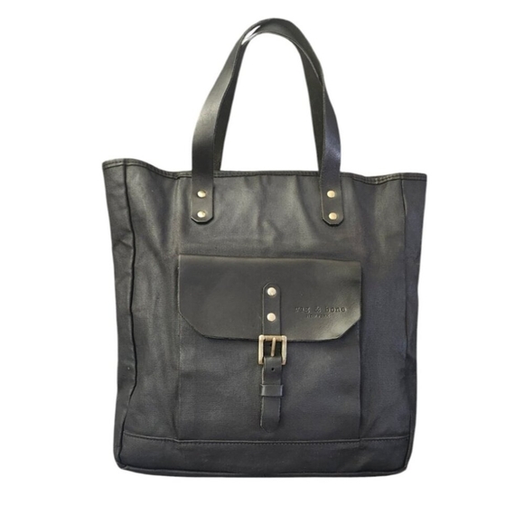 Rag & Bone Leather & convoy waterproof Tote Bag - Picture 2 of 16
